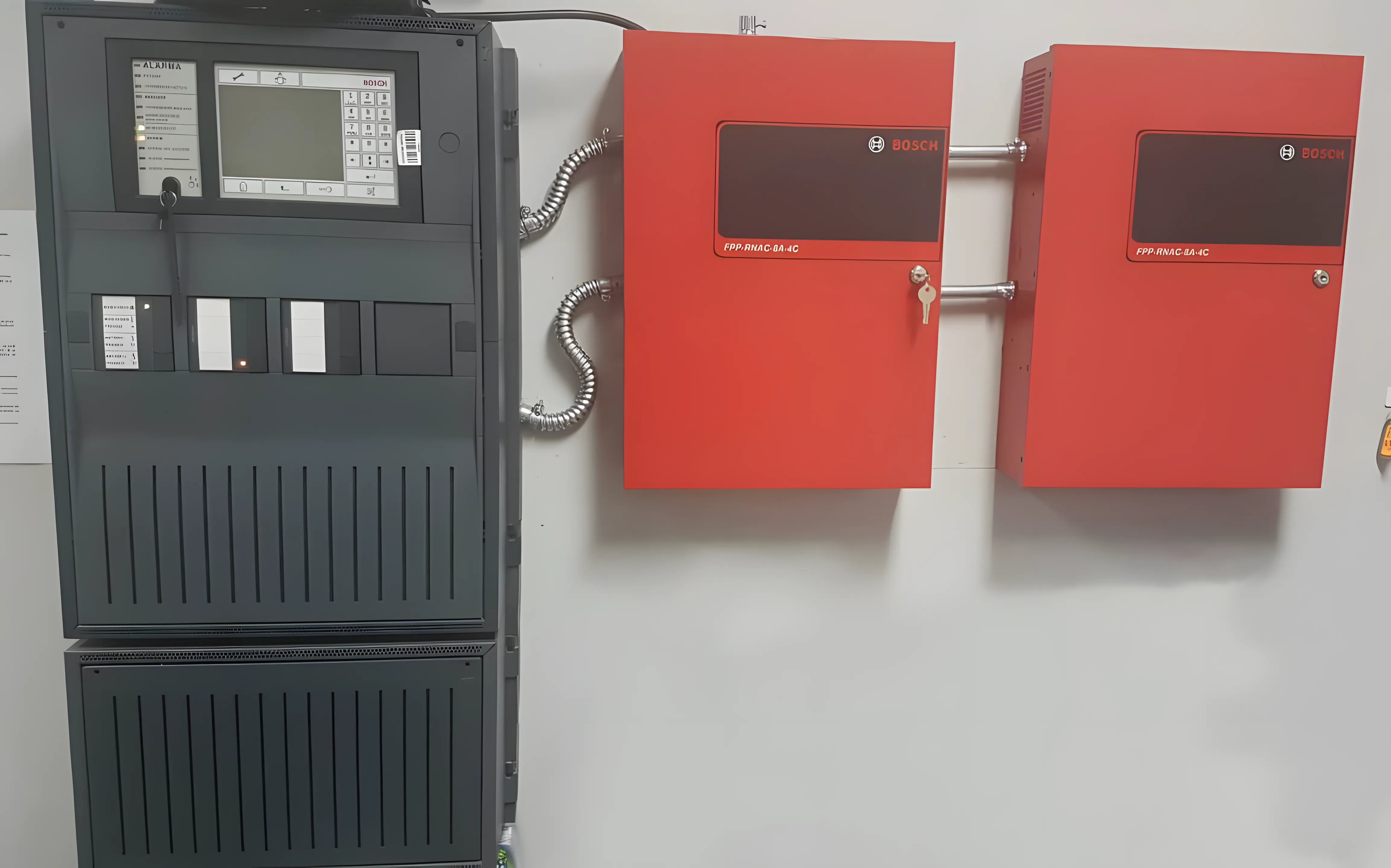 BOSCH fire detection panel under NFPA-72 installed by DILEXSA in Ecuador